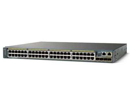 SWITCH ETH 48P 1GBE 2x10GBE SFP+ CISCO CATALYST 2960-X  PoE+ LAN Base 370W WS-C2960X-48LPD-L