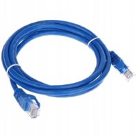 CABLE EMC CAT6 CABLE RJ45-RJ45 BLUE 1M