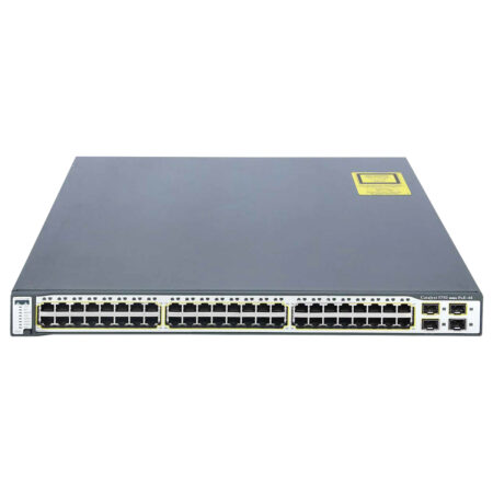 SWITCH ETH 48P 1GBE RJ45 & 4xSFP CISCO 3750G PoE IP-E