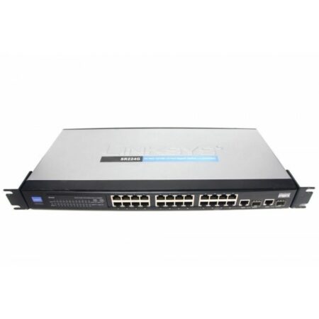 SWITCH ETH 24Px100MB CISCO SR224G 2Px1GBE & 2PMini GBIC